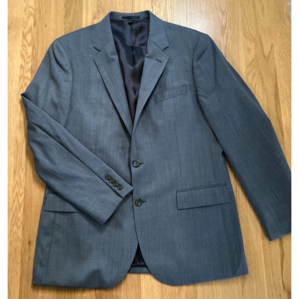 J.Crew Ludlow 42R‎ Blue Blazer Italian Merino Wool Tollegno Tailored Jacket
